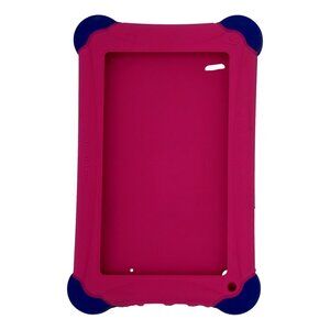 Visual Land Case (Pink with Purple Corners)